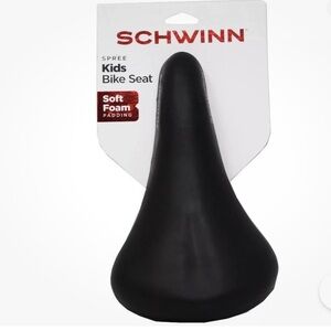 Schwinn NEW Kids Spree Bicycle Seat Soft Foam Padded Replacement Soft Bike Black